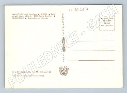 Pohlednice Blaník, Lounovice - Načeradec (M10287)