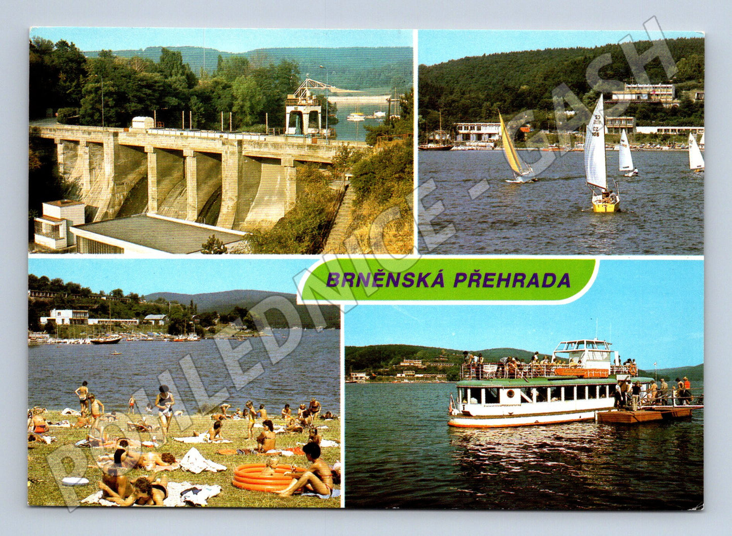 Pohlednice Brněnská přehrada (M10289)