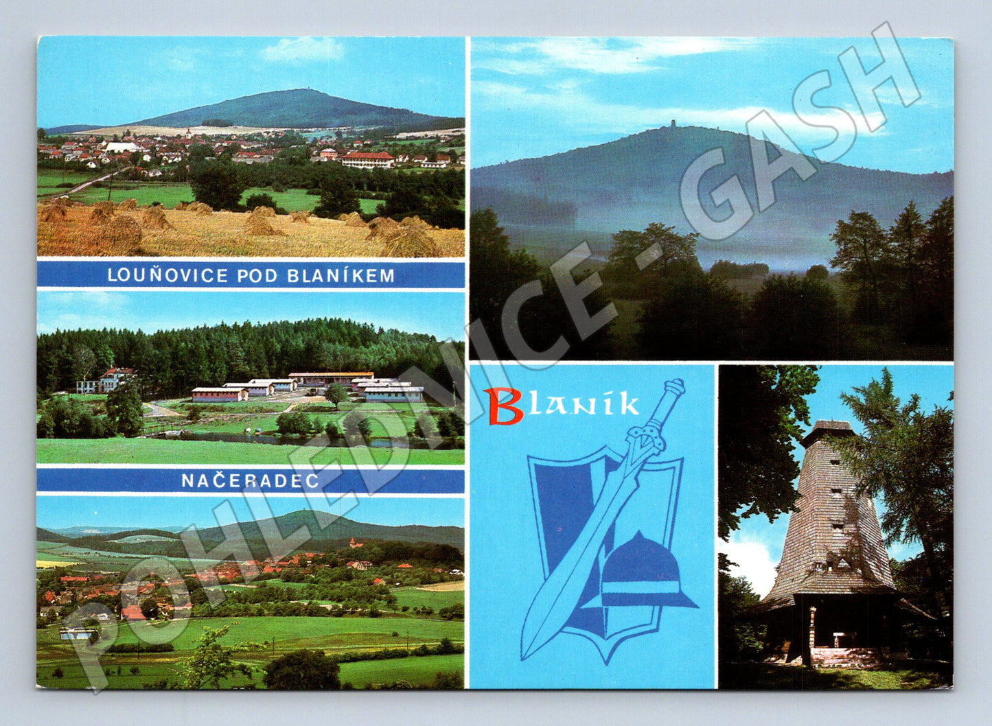 Pohlednice Louňovice pod Blaníkem – Načeradec (M10291)