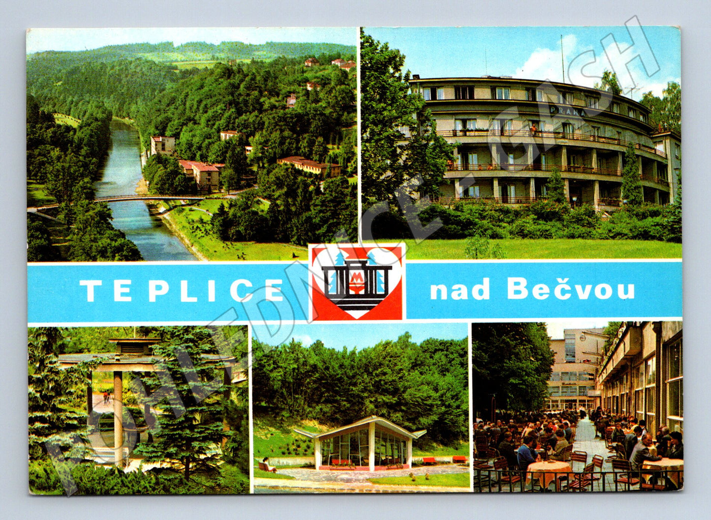 Pohlednice Teplice nad Bečvou – lázně (M10294)