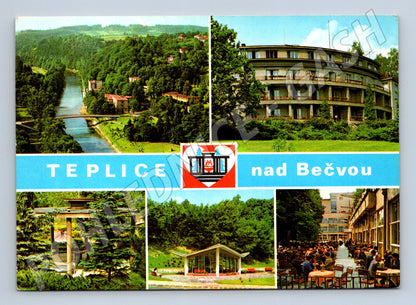 Pohlednice Teplice nad Bečvou – lázně (M10294)