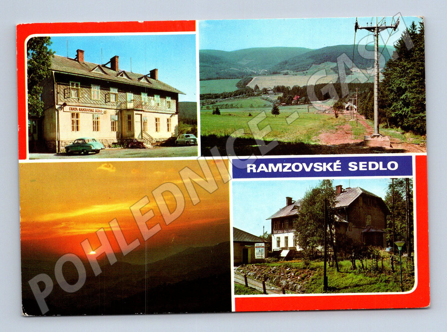 Pohlednice Jeseníky - Ramzovské sedlo (M10296)
