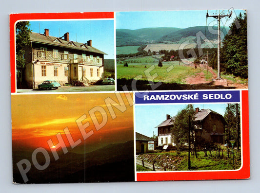 Pohlednice Jeseníky - Ramzovské sedlo (M10296)