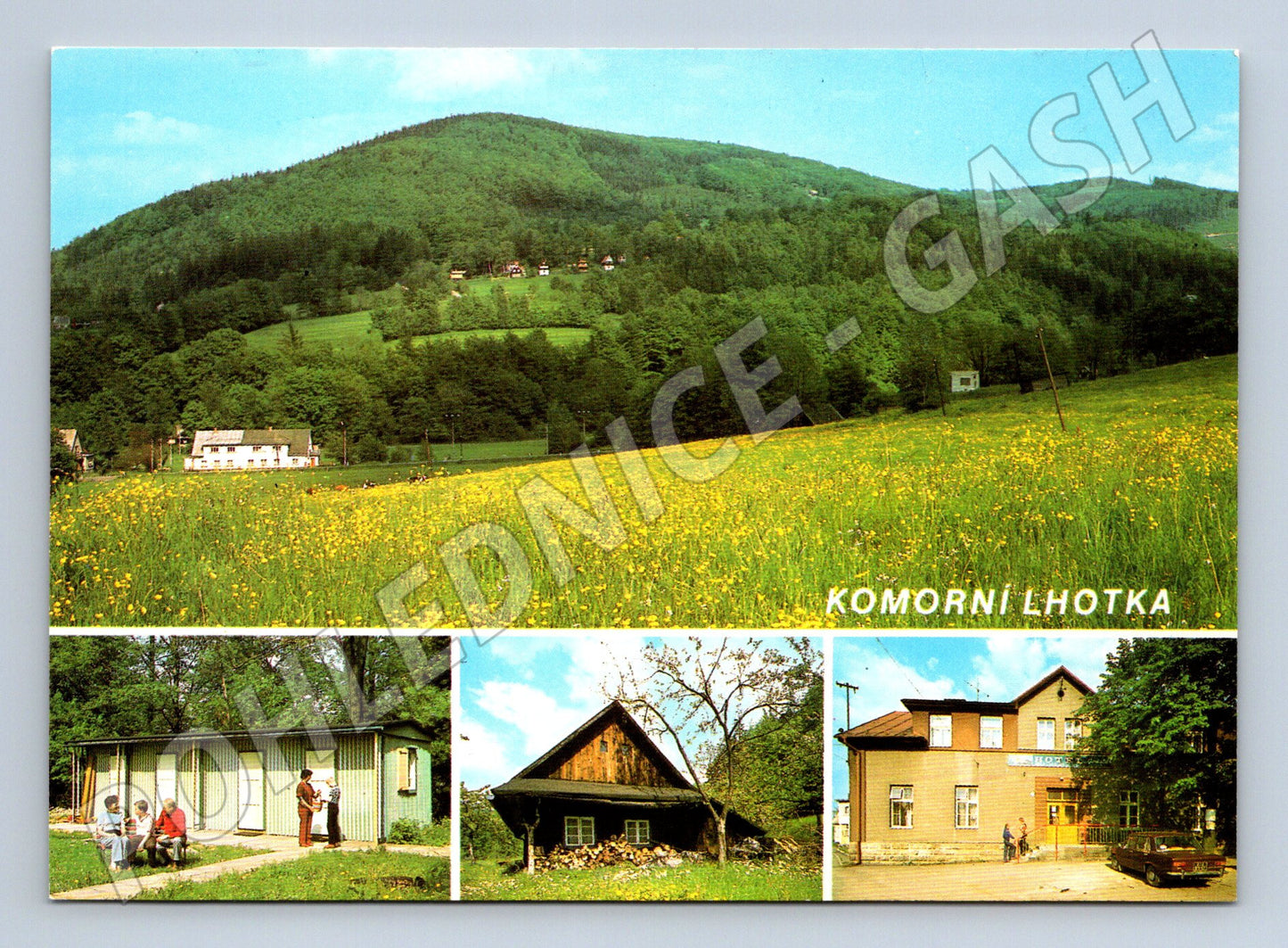 Pohlednice Beskydy Godula a tábor (M10298)