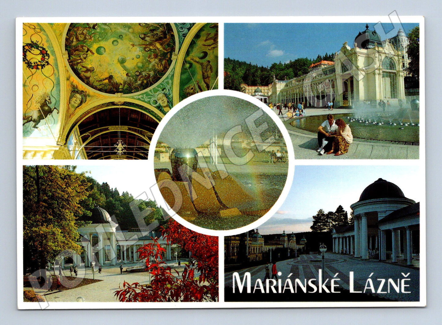 Pohlednice Mariánské Lázně – prošlá poštou (M10299)