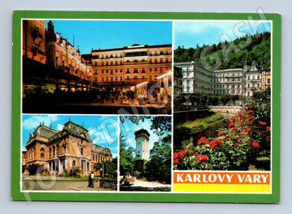 Pohlednice Karlovy Vary – Panorama Praha (M10302)