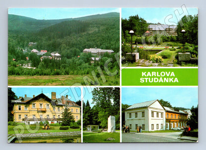 Pohlednice Karlova Studánka lázeňské město (M10303)
