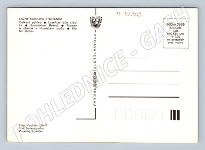 Pohlednice Karlova Studánka lázeňské město (M10303)