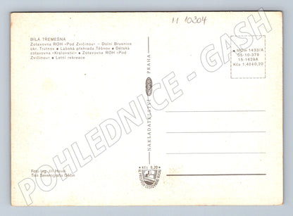 Pohlednice Královédvorsko – Bílá Třemešná, Labská přehrada (M10304)