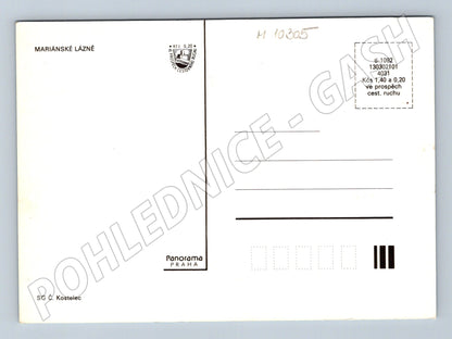 Pohlednice Mariánské Lázně - více záběrů (M10305)