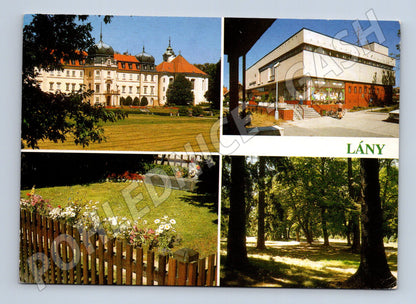 Pohlednice Lány – zámek a park (M10307)