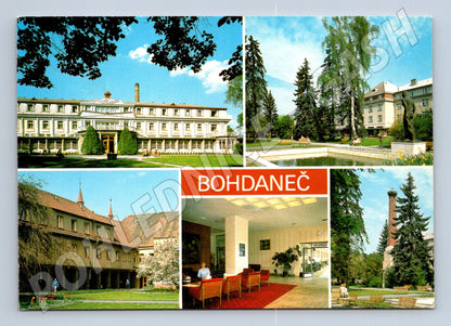 Pohlednice Bohdaneč lázeňská – více záběrů (M10308)