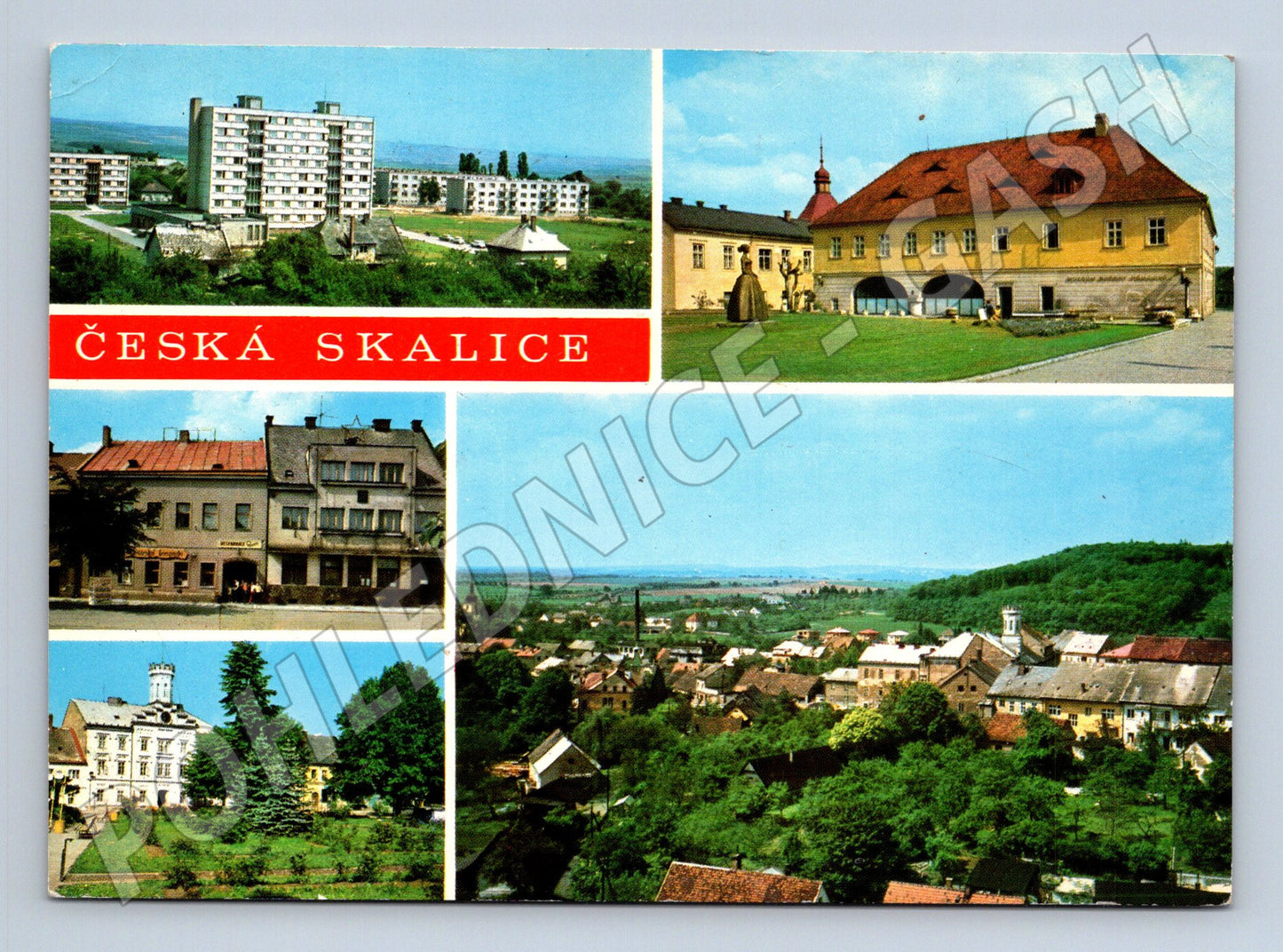 Pohlednice Česká Skalice Muzeum Boženy Němcové (M10323)