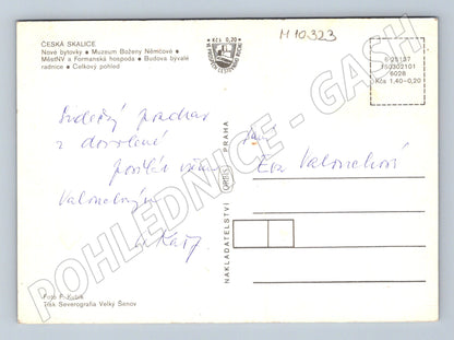 Pohlednice Česká Skalice Muzeum Boženy Němcové (M10323)