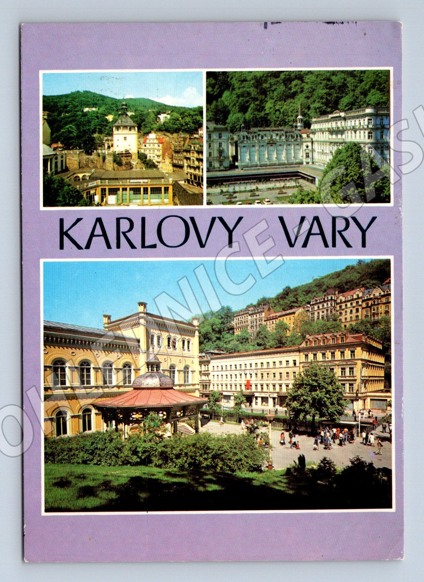 Pohlednice Karlovy Vary, Československo (M10326)