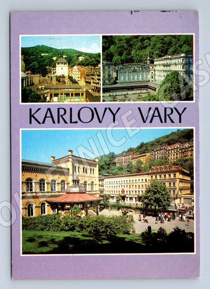 Pohlednice Karlovy Vary, Československo (M10326)
