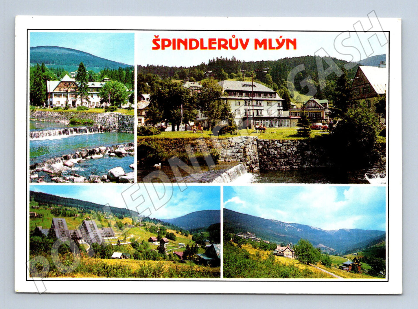 Pohlednice Špindlerův Mlýn - Krkonoše (M10330)