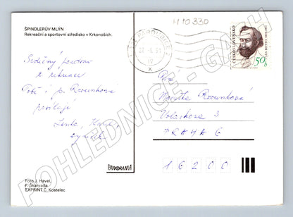 Pohlednice Špindlerův Mlýn - Krkonoše (M10330)