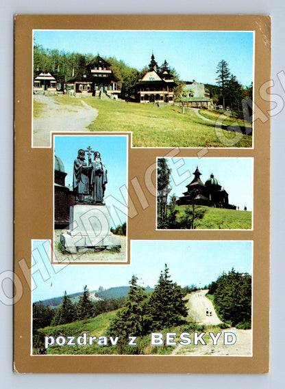 Pohlednice Pozdrav z Beskyd – Pustevny, Radhošť (M10331)