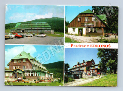 Pohlednice Pozdrav z Krkonoš (M10334)