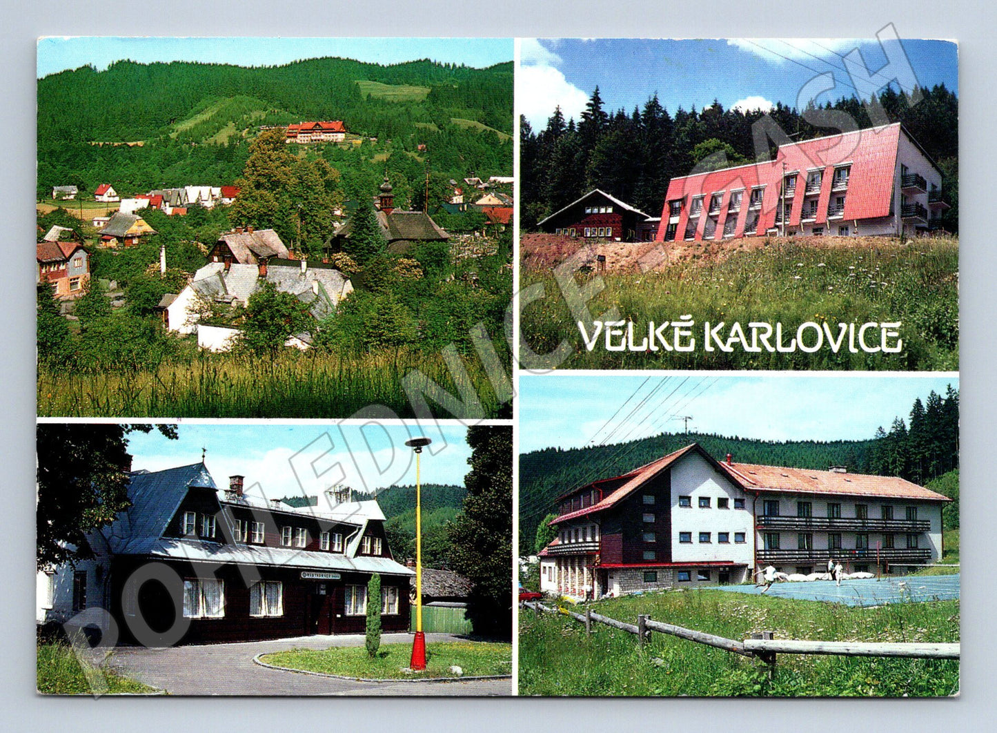 Pohlednice Velké Karlovice – Valašsko (M10336)