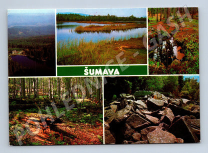 Pohlednice Šumava – barevné scenérie (M10341)