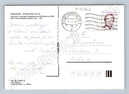 Pohlednice Krkonoše – Špindlerův Mlýn (M10342)