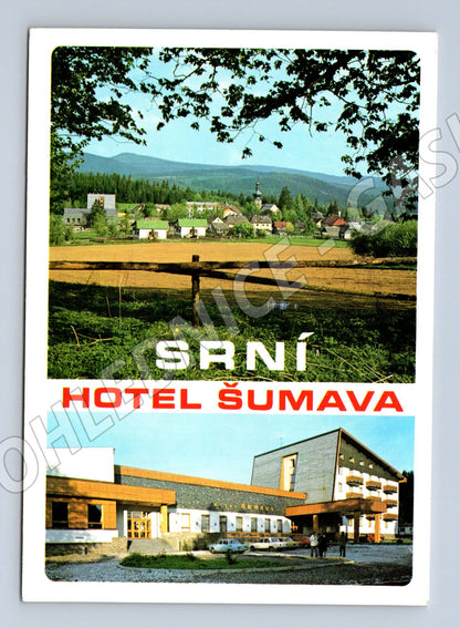 Pohlednice Srní, hotel Šumava (M10344)