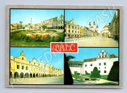 Pohlednice Telč – koláž (M10347)