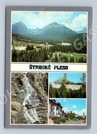 Pohlednice Starý pohled Štrbské pleso, Vysoké Tatry (M10356)