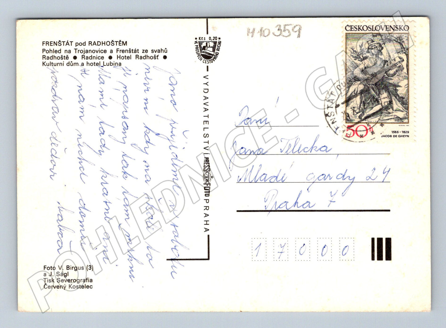 Pohlednice Frenštát pod Radhoštěm - více záběrů (M10359)