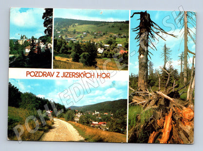 Pohlednice Pozdrav z Jizerských hor (M10372)