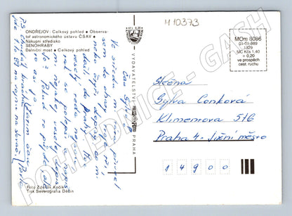 Pohlednice Ondřejov - Senohraby, observatoř (M10373)