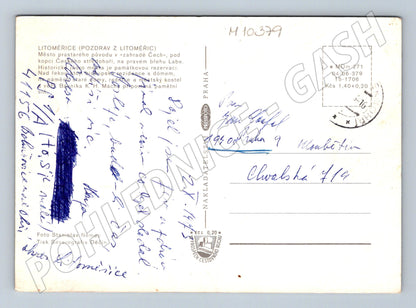 Pohlednice Pozdrav z Litoměřic – historické záběry města (M10379)