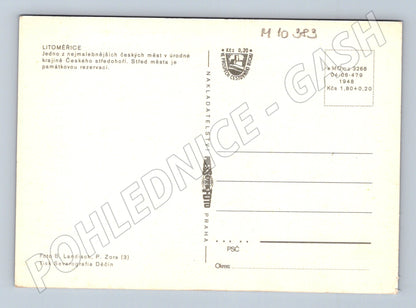 Pohlednice Litoměřice – více pohledů (M10383)