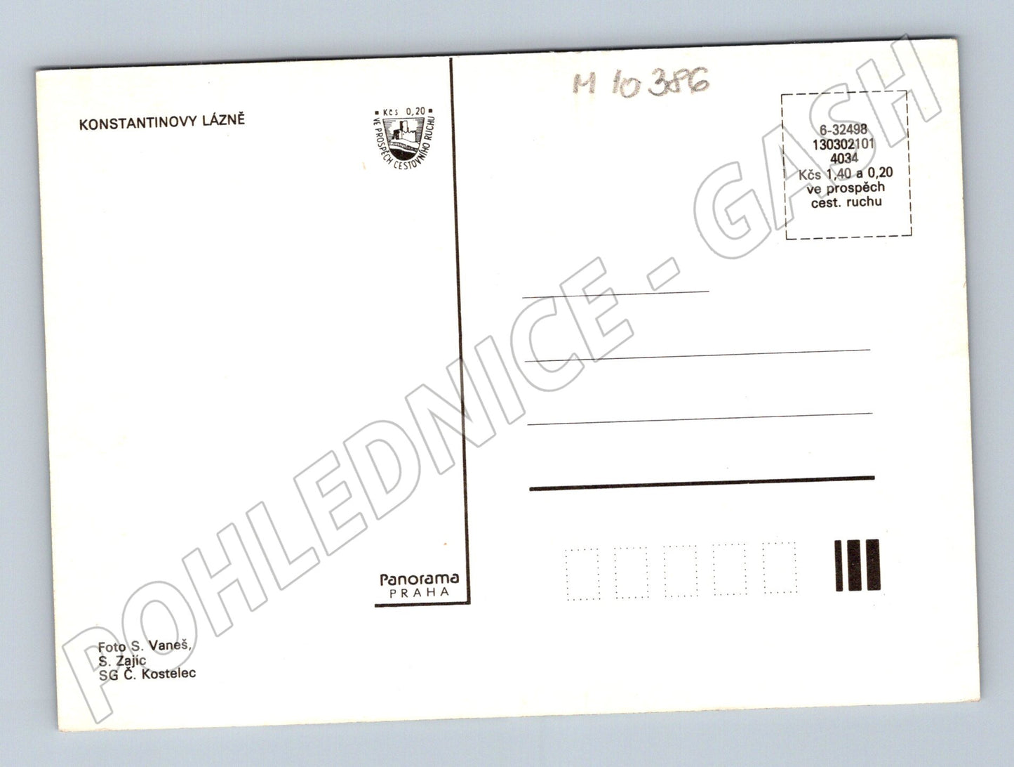 Pohlednice Konstantinovy Lázně - více pohledů (M10386)