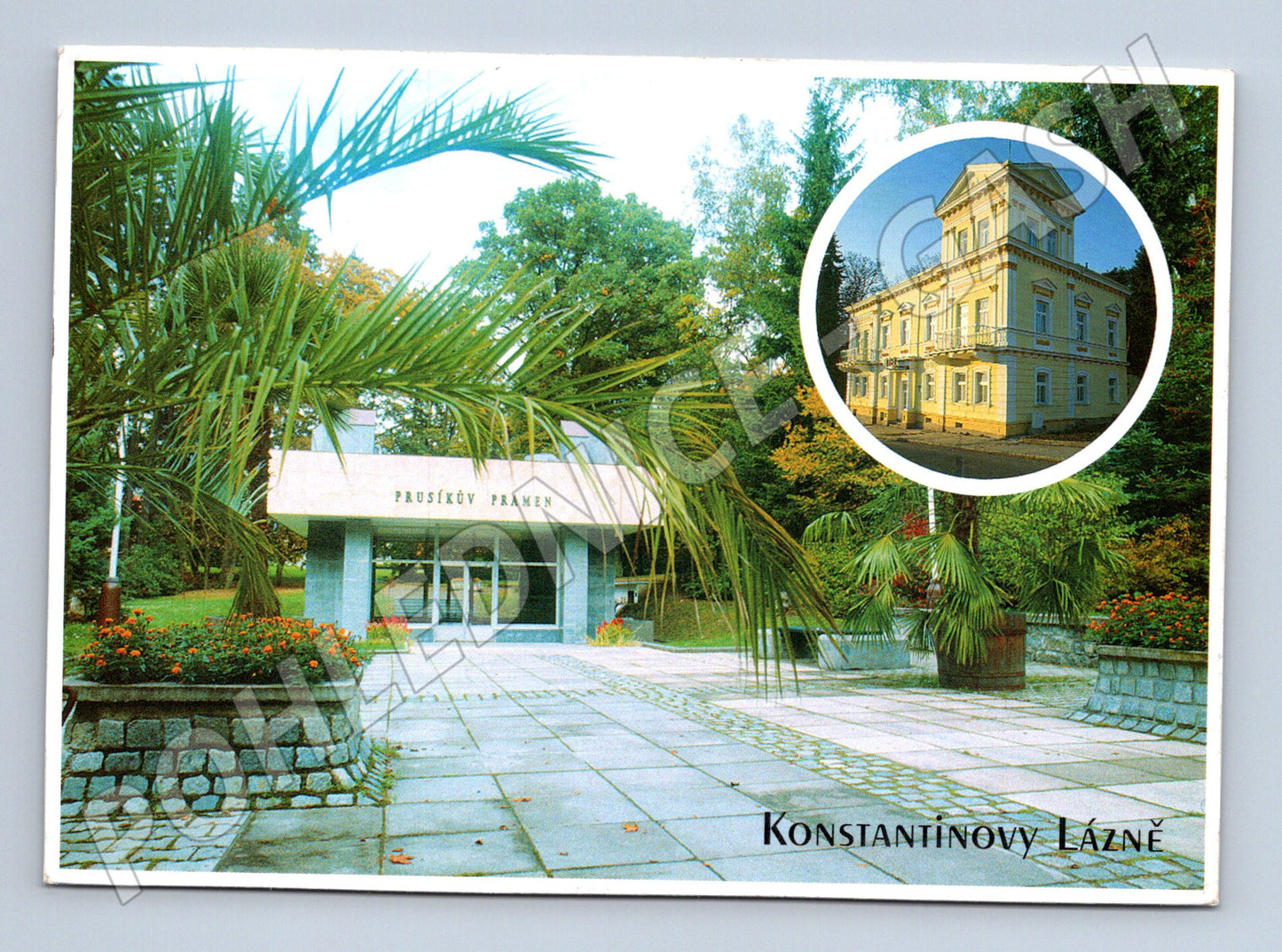 Pohlednice Prusíkův pramen Konstantinovy Lázně (M10387)