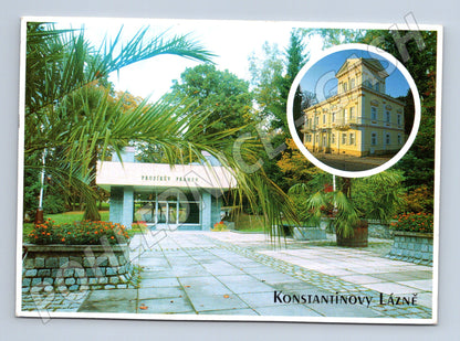 Pohlednice Prusíkův pramen Konstantinovy Lázně (M10387)