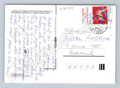 Pohlednice Konstantinovy Lázně, více pohledů (M10391)