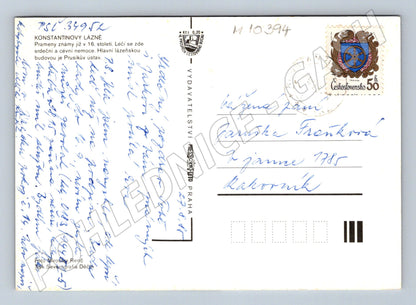 Pohlednice Konstantinovy Lázně – více záběrů (M10394)