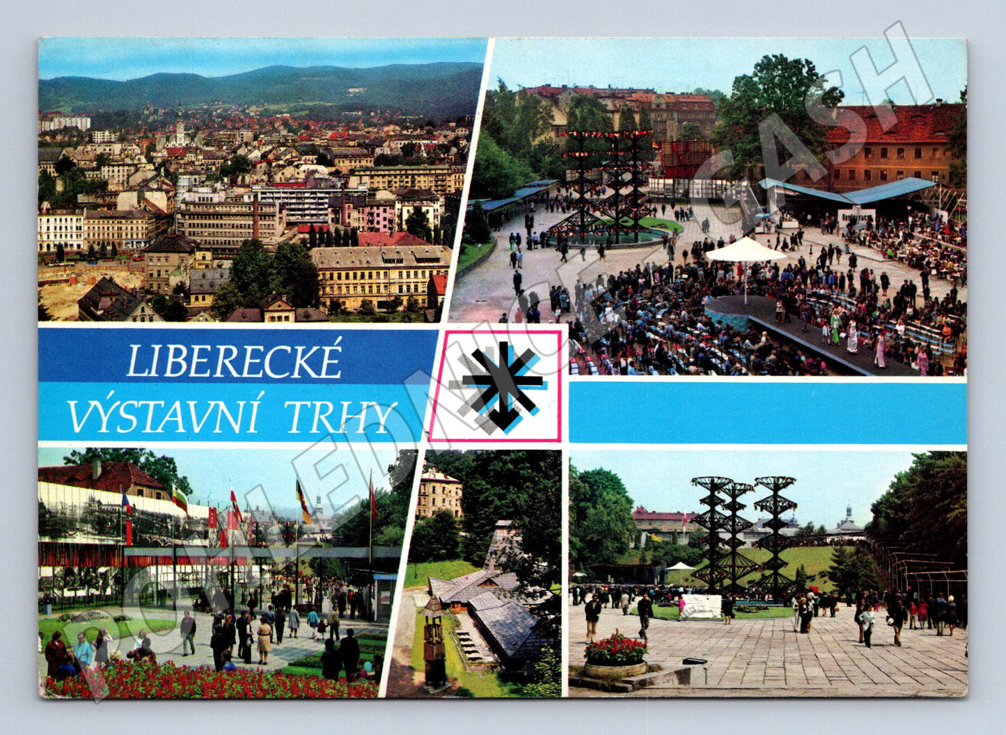 Pohlednice Liberec - Výstavní trhy (M10396)