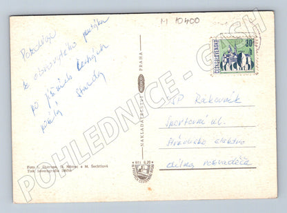 Pohlednice Hluboká nad Vltavou – koláž (M10400)