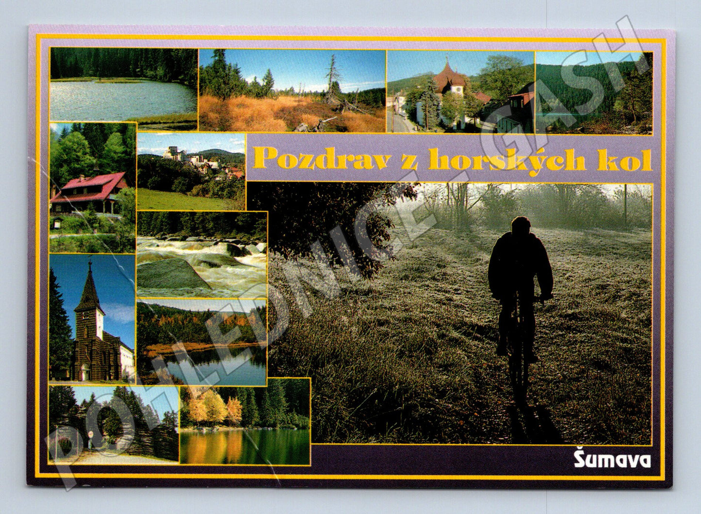 Pohlednice Šumava – Pozdrav z horských kol (M10406)
