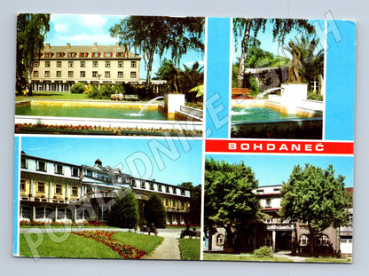 Pohlednice Lázně Bohdaneč, Československo 1972 (M10407)