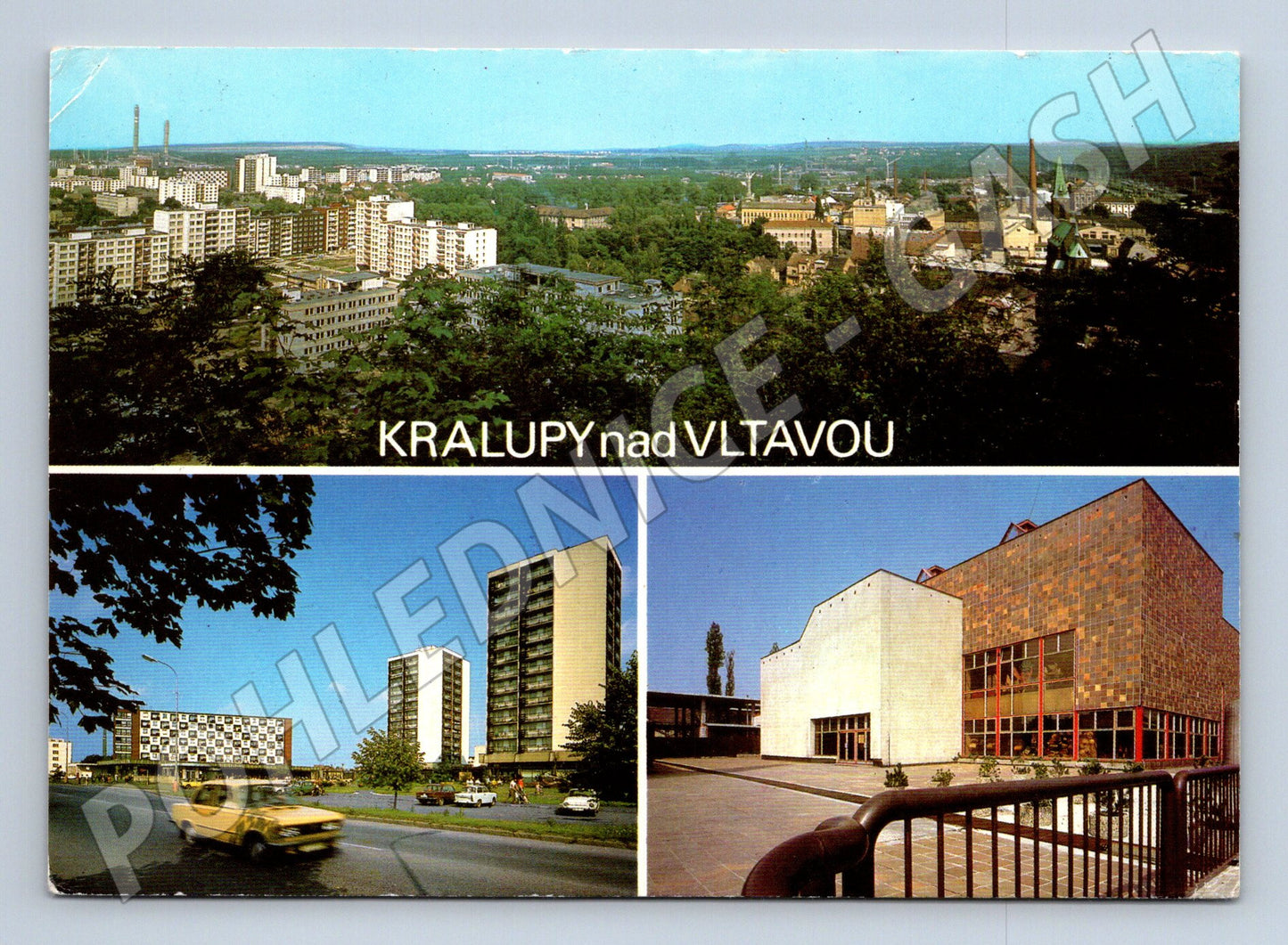 Pohlednice Kralupy nad Vltavou - více záběrů (M10409)