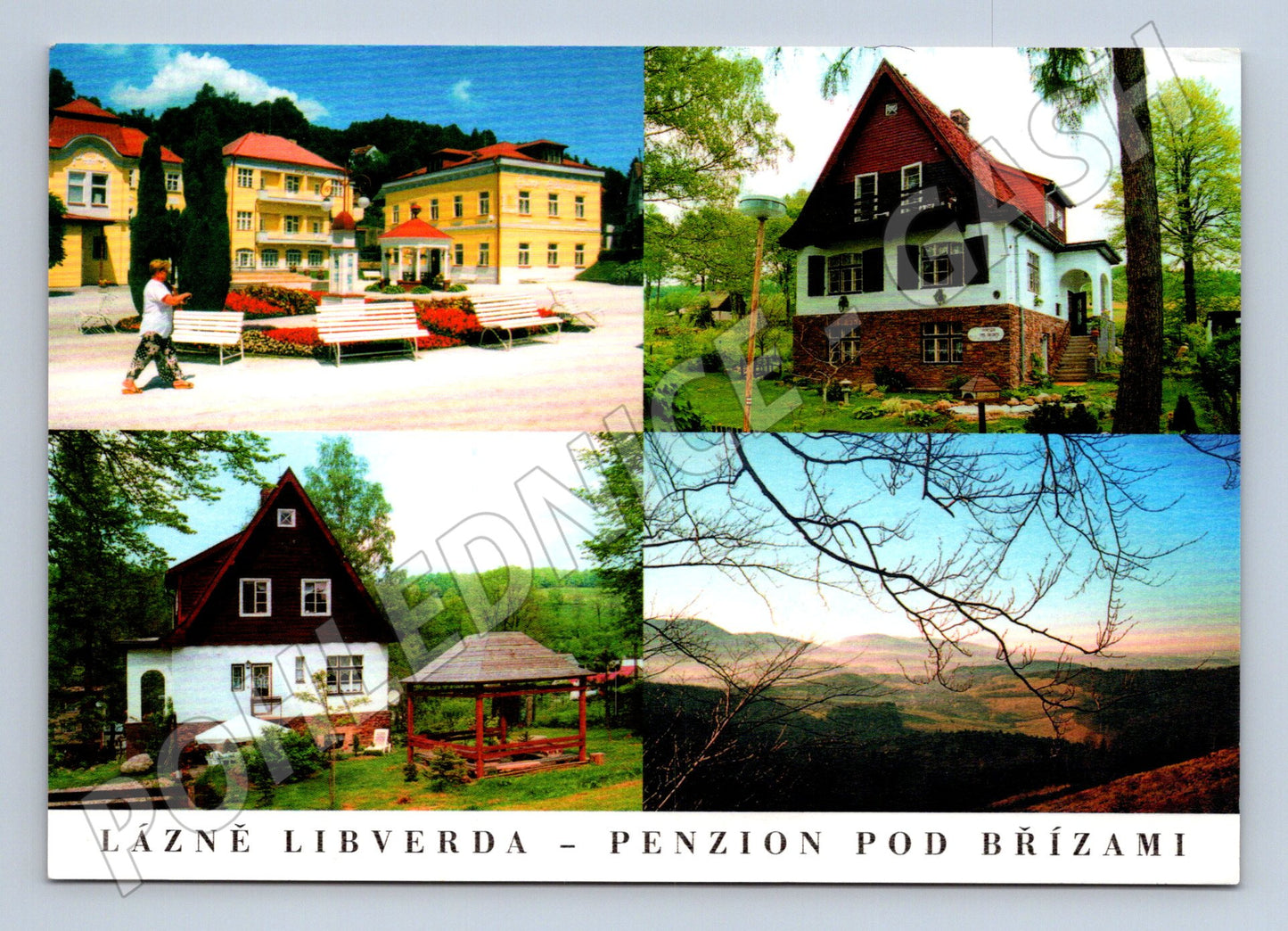 Pohlednice Lázně Libverda – Penzion pod Břízami (M10410)