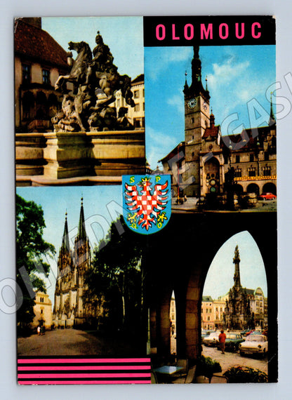Pohlednice Olomouc – historická koláž památek (M10416)