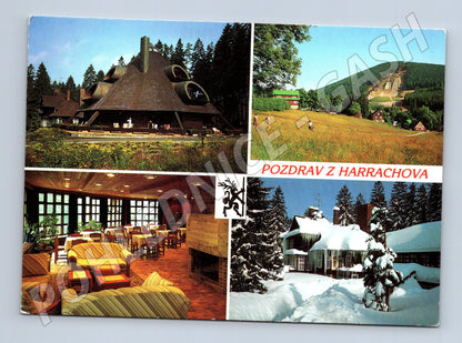 Pohlednice Pozdrav z Harrachova – Krkonoše (M10417)