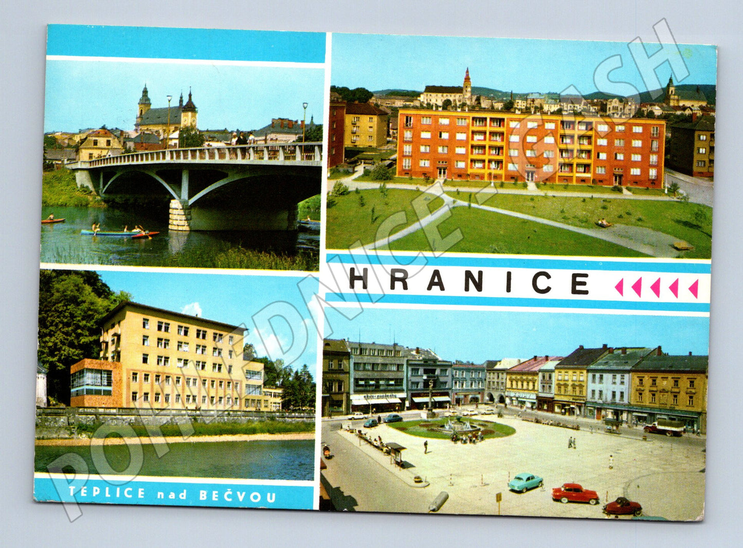 Pohlednice Hranice Teplice nad Bečvou (M10422)