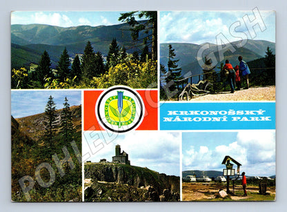 Pohlednice Krkonošský národní park - více záběrů (M10425)